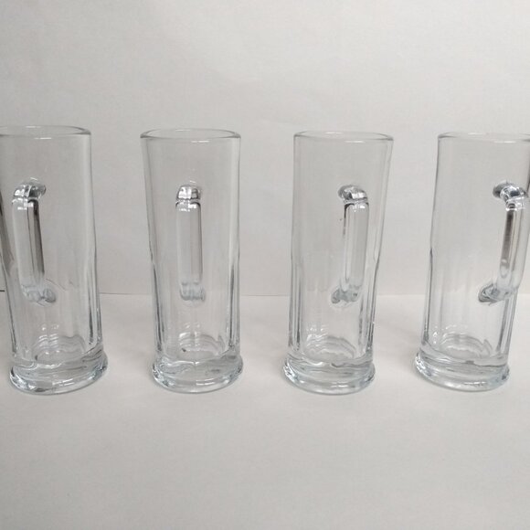 Libbey Set of 4 Sampler Miniature Beer Mugs Mini Stein Glasses Taster 4 oz. New - Picture 5 of 10